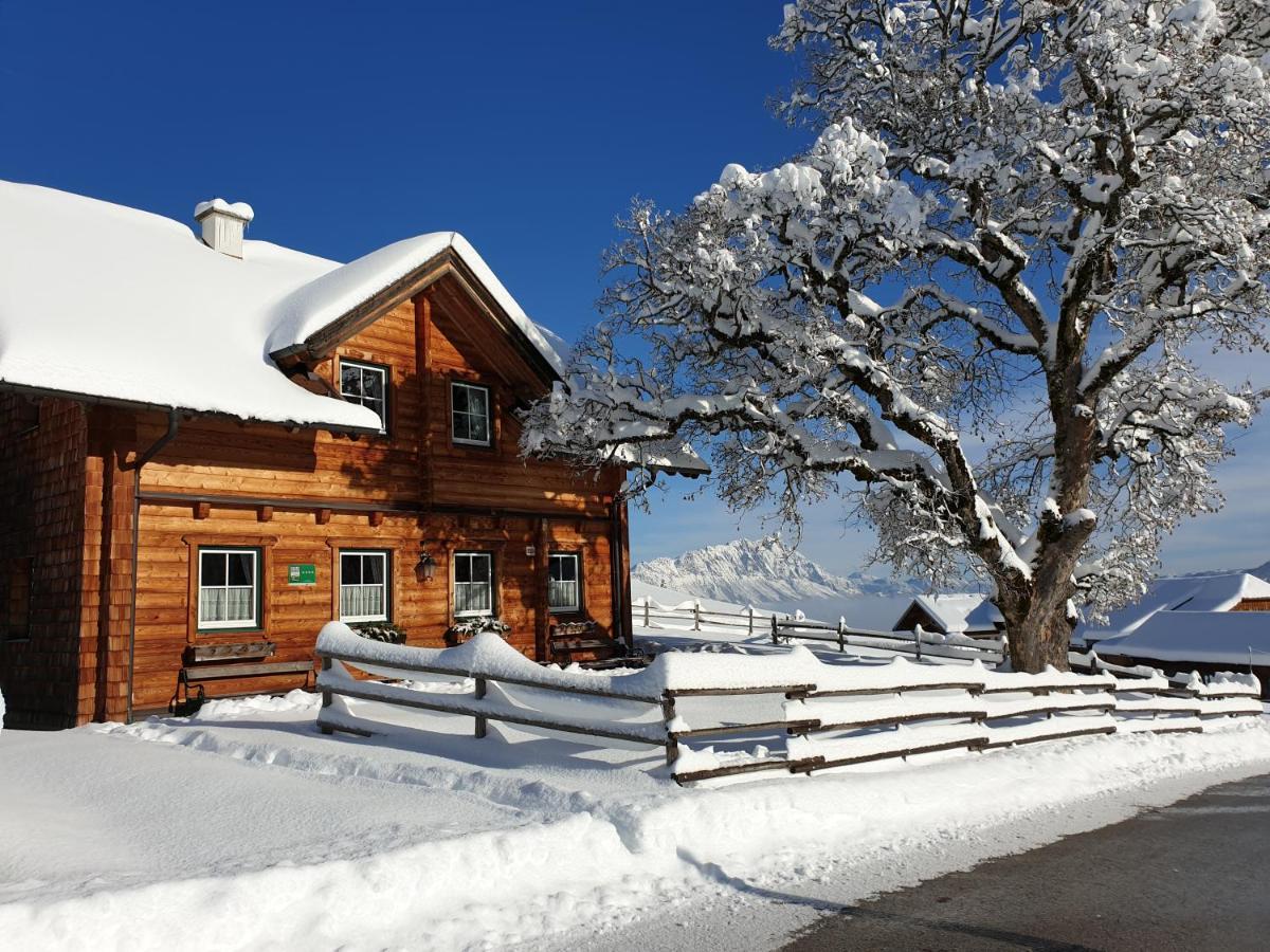 Ferienhaus Bichlhuette Pruggern Bagian luar foto