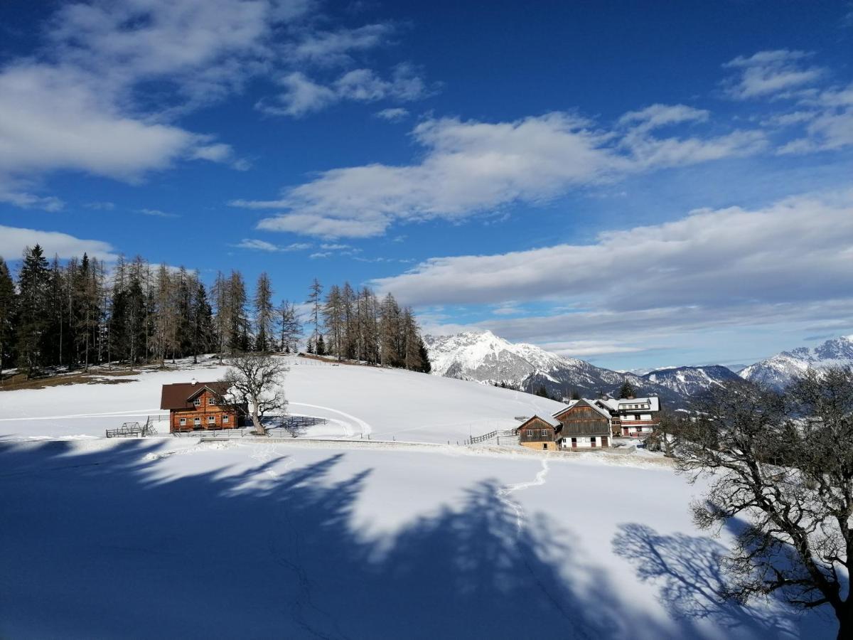 Ferienhaus Bichlhuette Pruggern Bagian luar foto