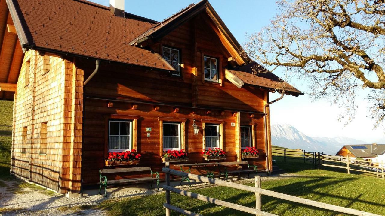 Ferienhaus Bichlhuette Pruggern Bagian luar foto